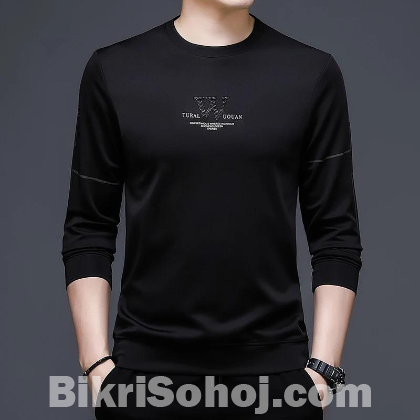 Trendy Printed Full Sleeve T-Shirt for Men